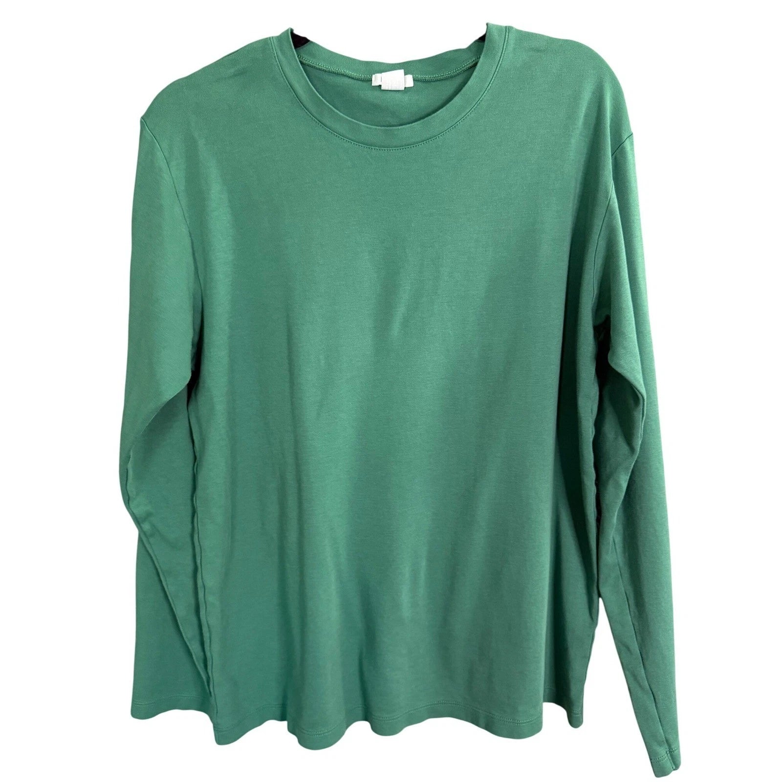 Lake T-Shirt Mens Medium Green Casual Lounge Everyday Minimalist Basic Comfort