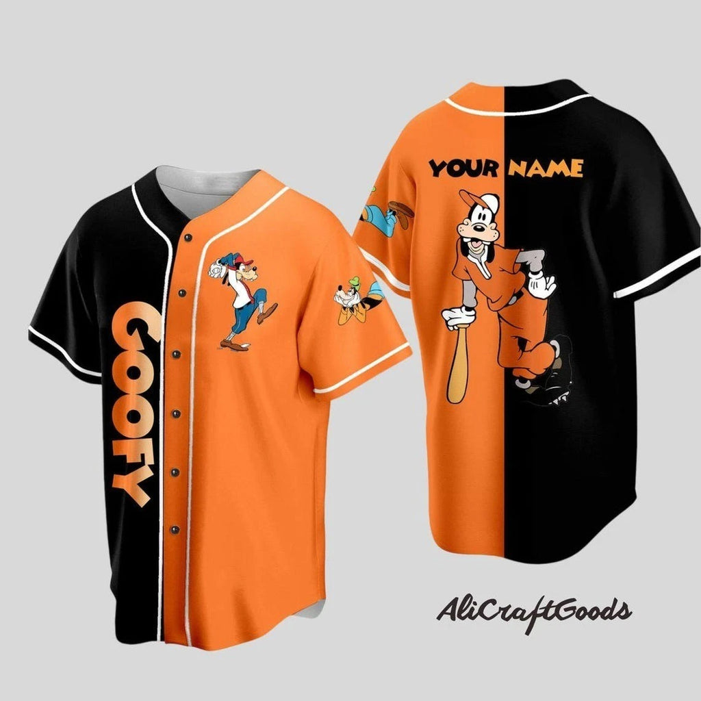 Personalized Goofy , Cute Goofy Dog Jersey