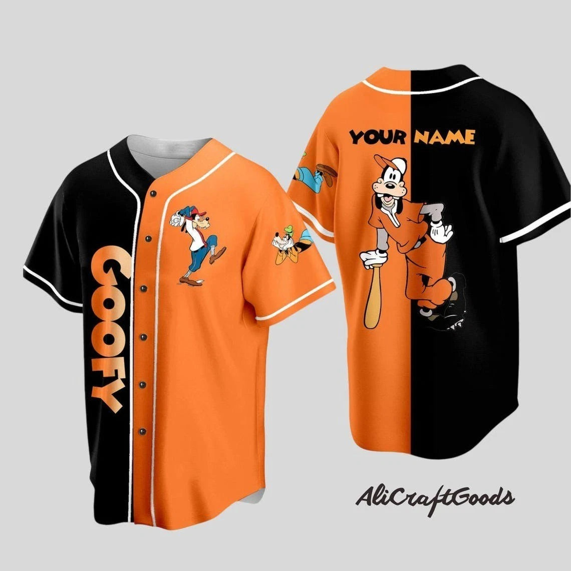 Personalized Goofy , Cute Goofy Dog Jersey