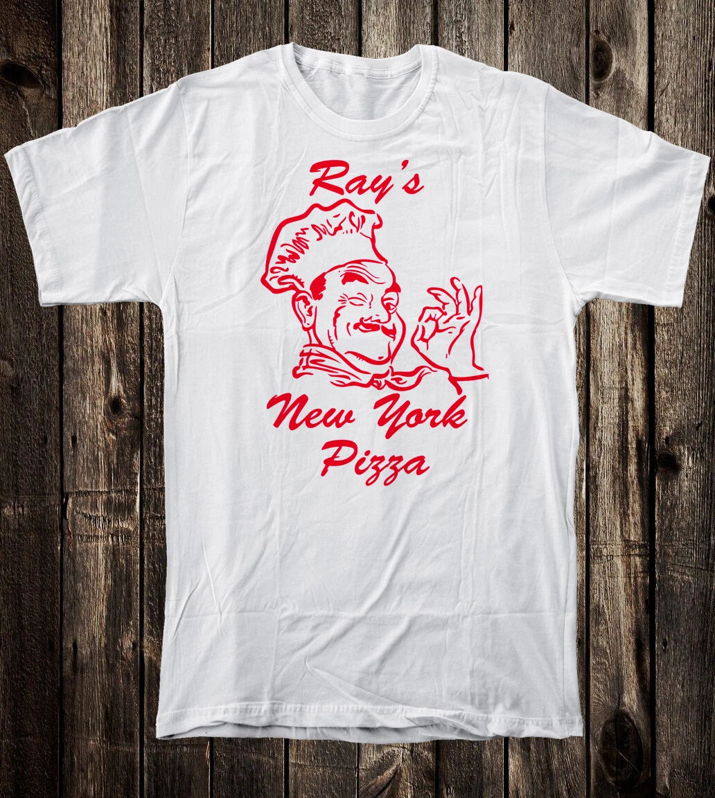 Retro Art Tee T Shirt 100% Cotton NYC New York City Rays Pizza Box Guy