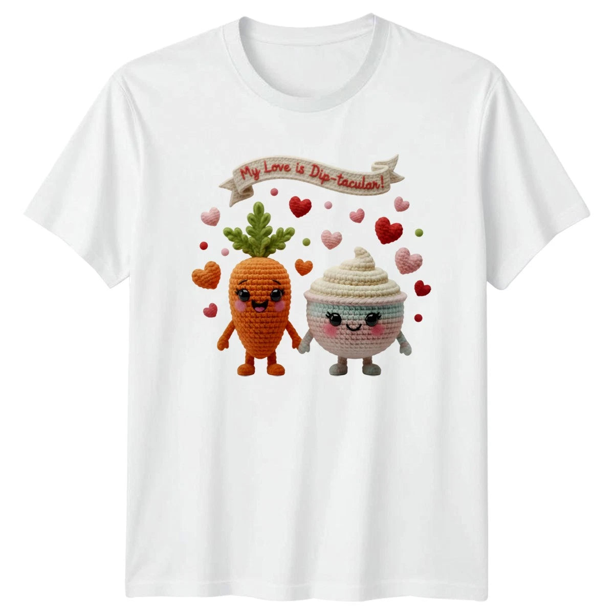 My Love Is Dip Tacular T-Shirt Cute Food Food Puns Valentines Day Gift