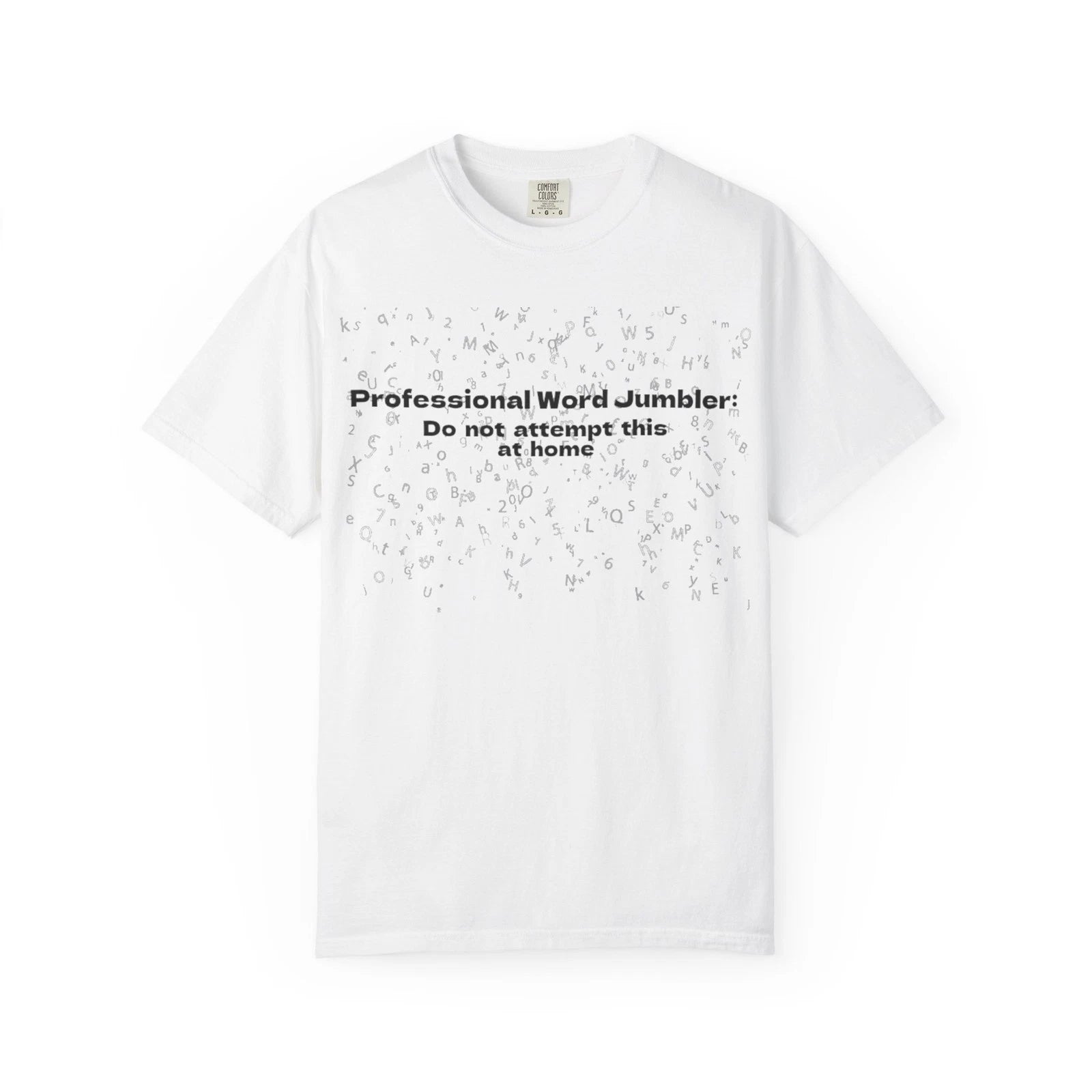 "Professional Word Jumbler" T-Shirt, Funny Writer Gift, Creative Tee, Unique