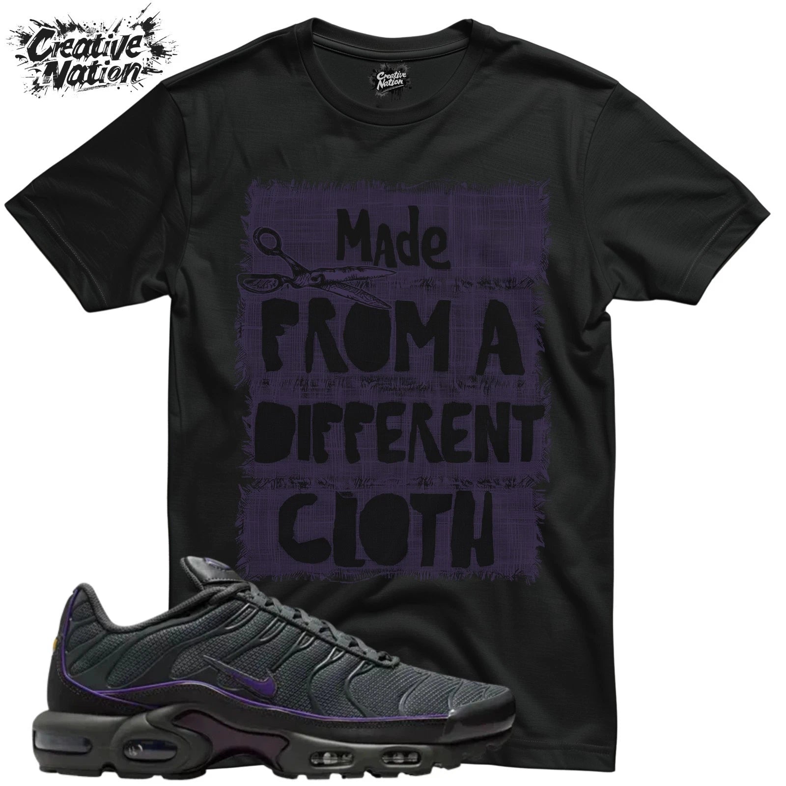 Shirt To Match Air Max Plus OG Iron Grey Wild Grape Unisex Tee Gym Shirt