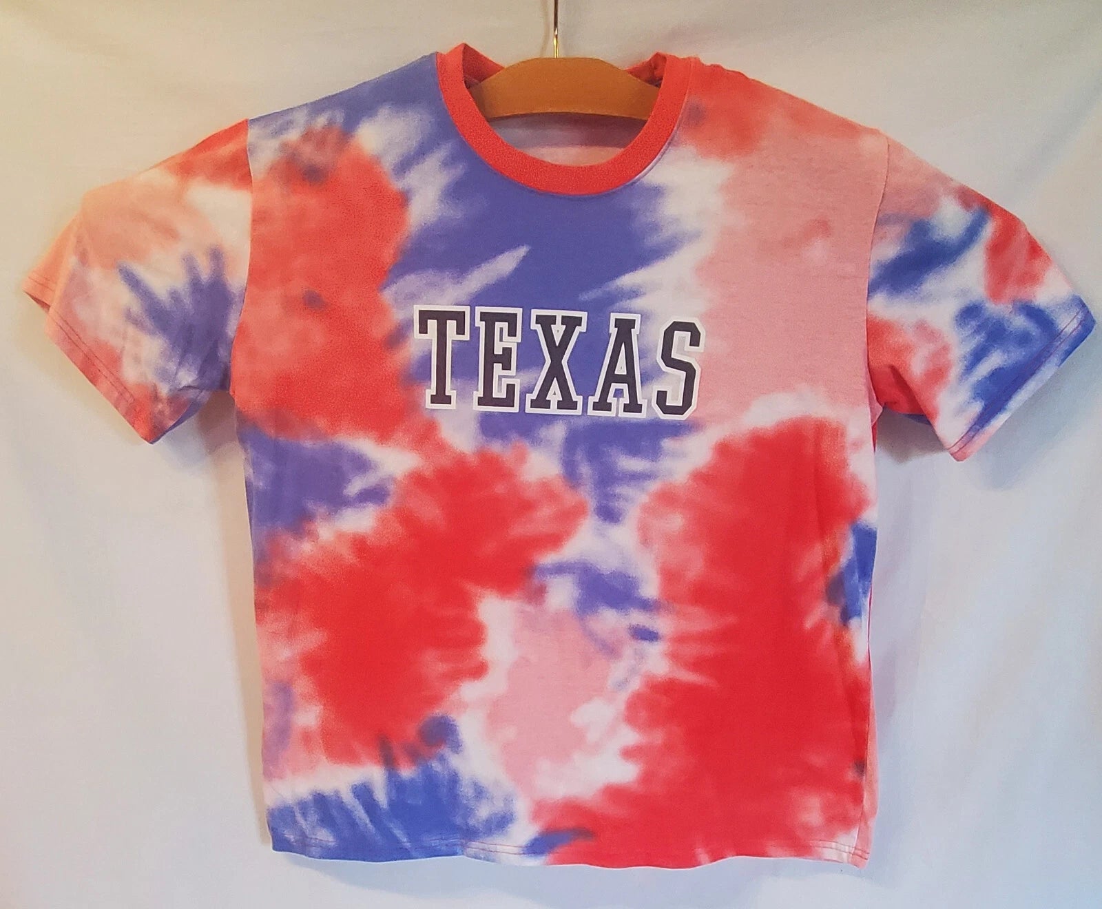 Texas Tie Dye Creative Apparel T-Shirt - Size XL