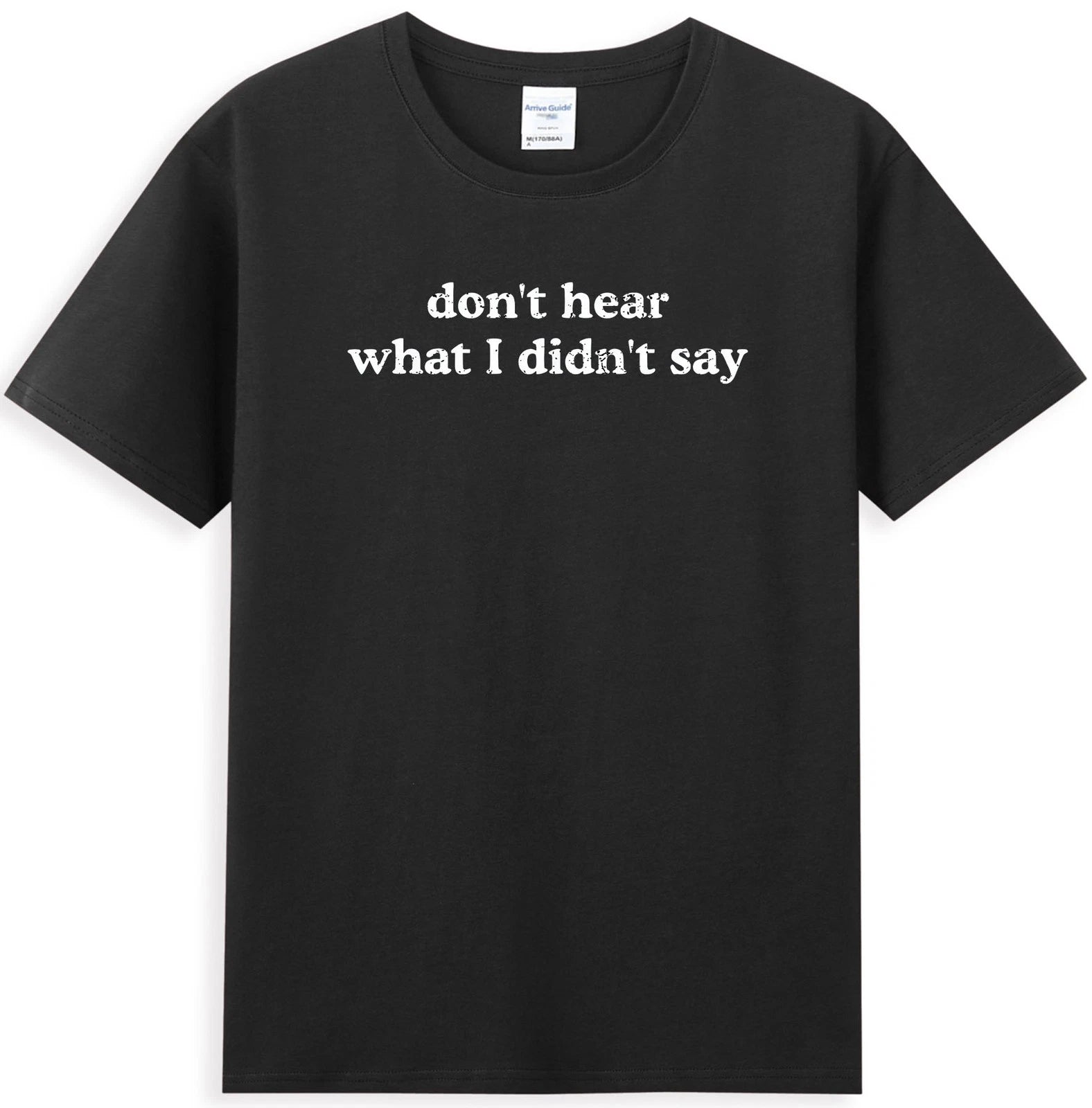 Don't Hear What I Didn't Say Funny Minimalist Autism Awareness T-Shirt