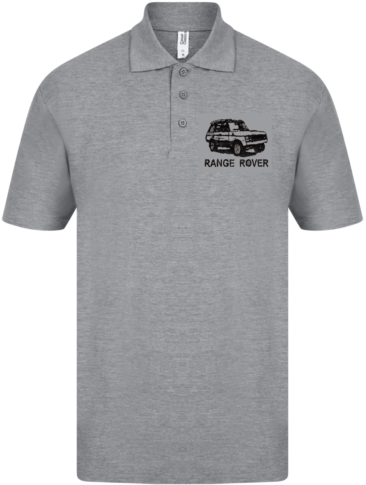 Range Rover Polo Shirt Embroidered Classic Car Personalised Free P&P