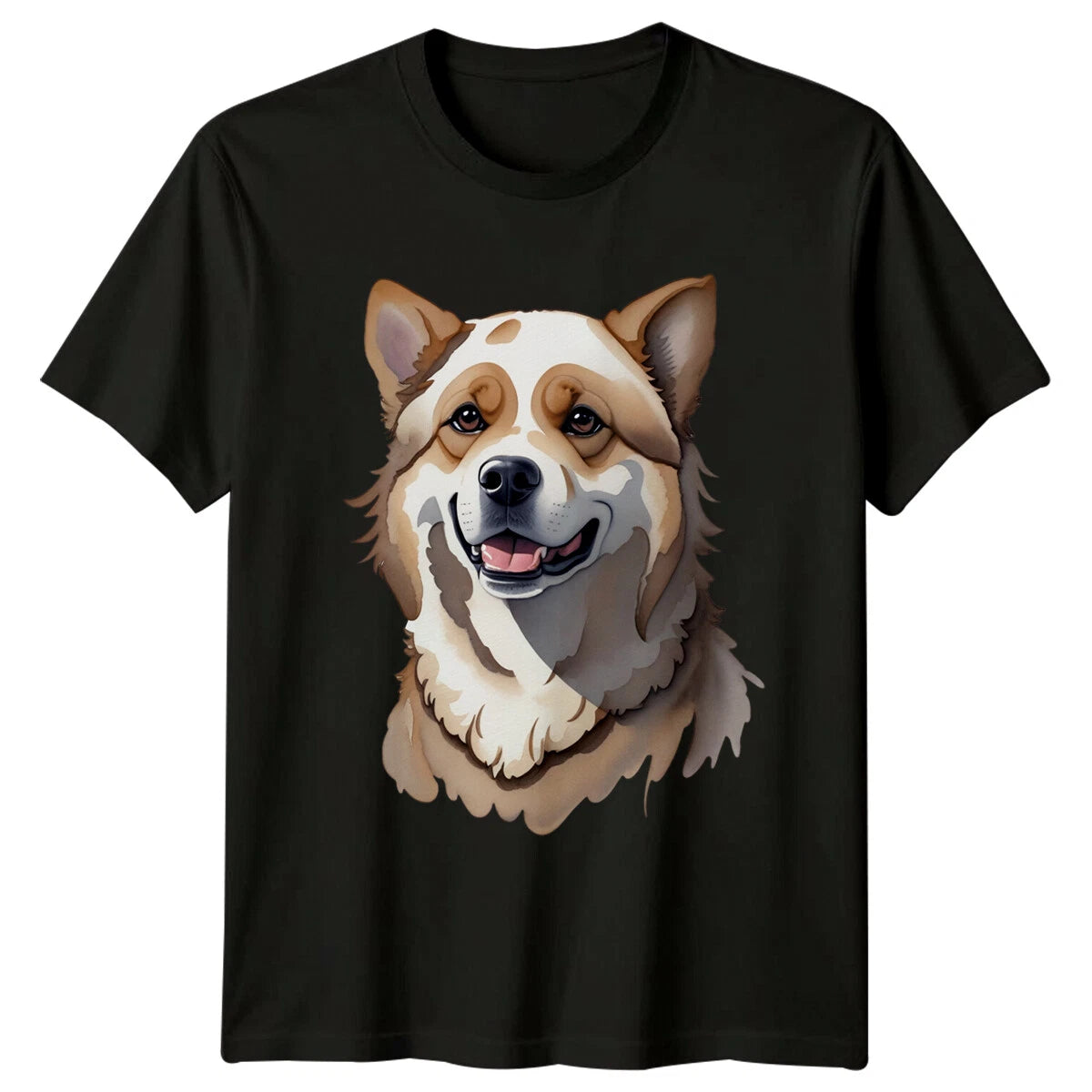 Cute Dog Breed Lover T-Shirt, Watercolor Dog Breed Graphic Tee