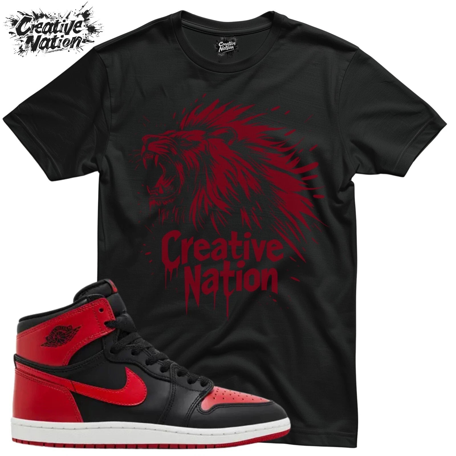 Shirt To Match Unisex Tee Sneaker Shirt Lion Shirt