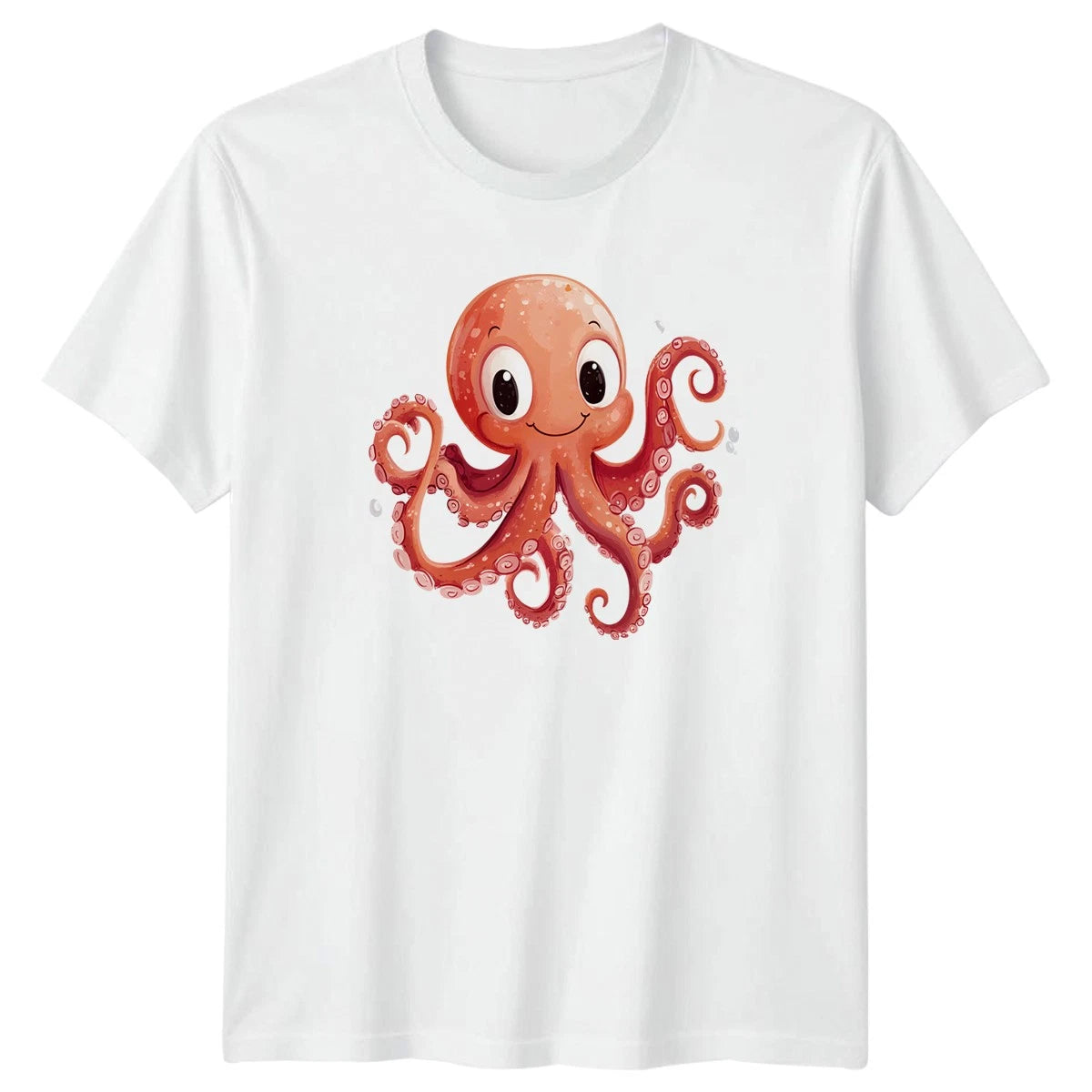 Cute Octopus T-Shirt Sea Animal Marine Life Gift For Him And Her