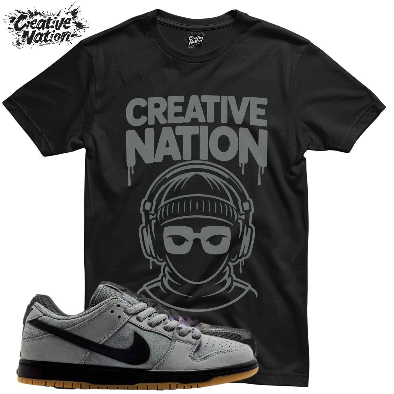Shirt To Match SB Dunk Low Pro Cool Grey Unisex Tee Sneaker Shirt Cool Shirt