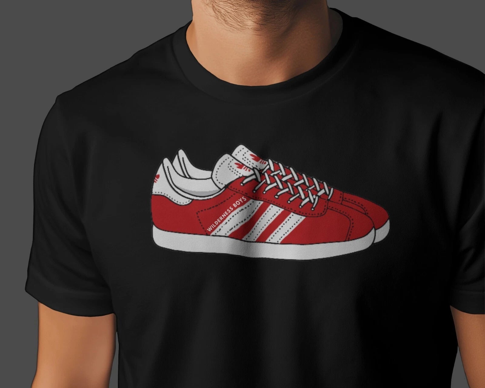 WILDERNESS BOYS Gazelle T-Shirt | Grimsby Borough Lincolnshire Bradley Football