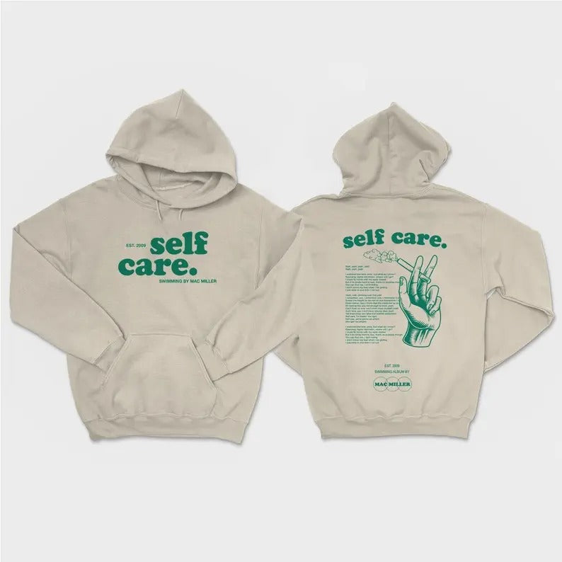 self care T-Shirt, Mac Swimming Shirt, Mac M shirt Hoodie, Sweatshirt | DripVista.com