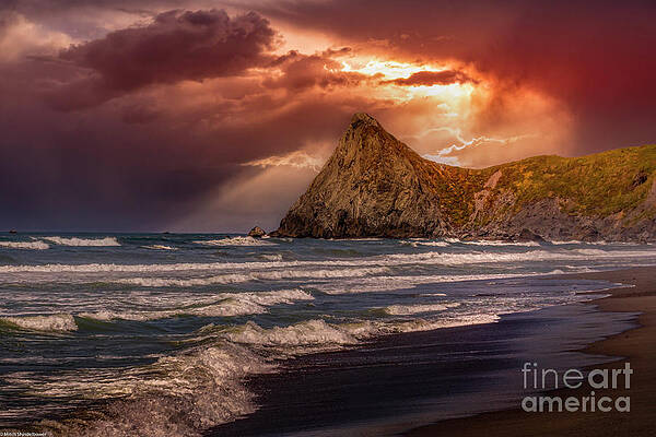 Sharp Point Sunset Print