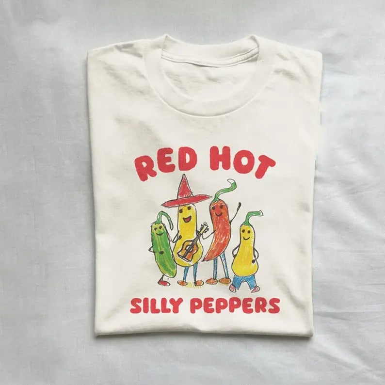 silly peppers - unisex t shirt, silly daily t-shirt, meme shirt Hoodie, Sweatshirt | DripVista.com