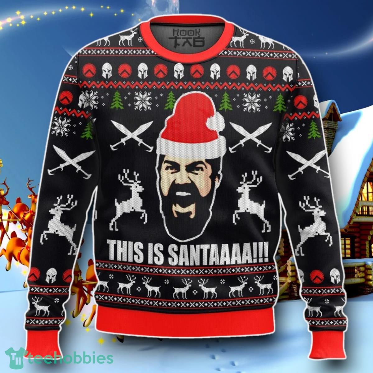 Sparta This Is Santaaa Christmas Ugly Sweater Special Gift