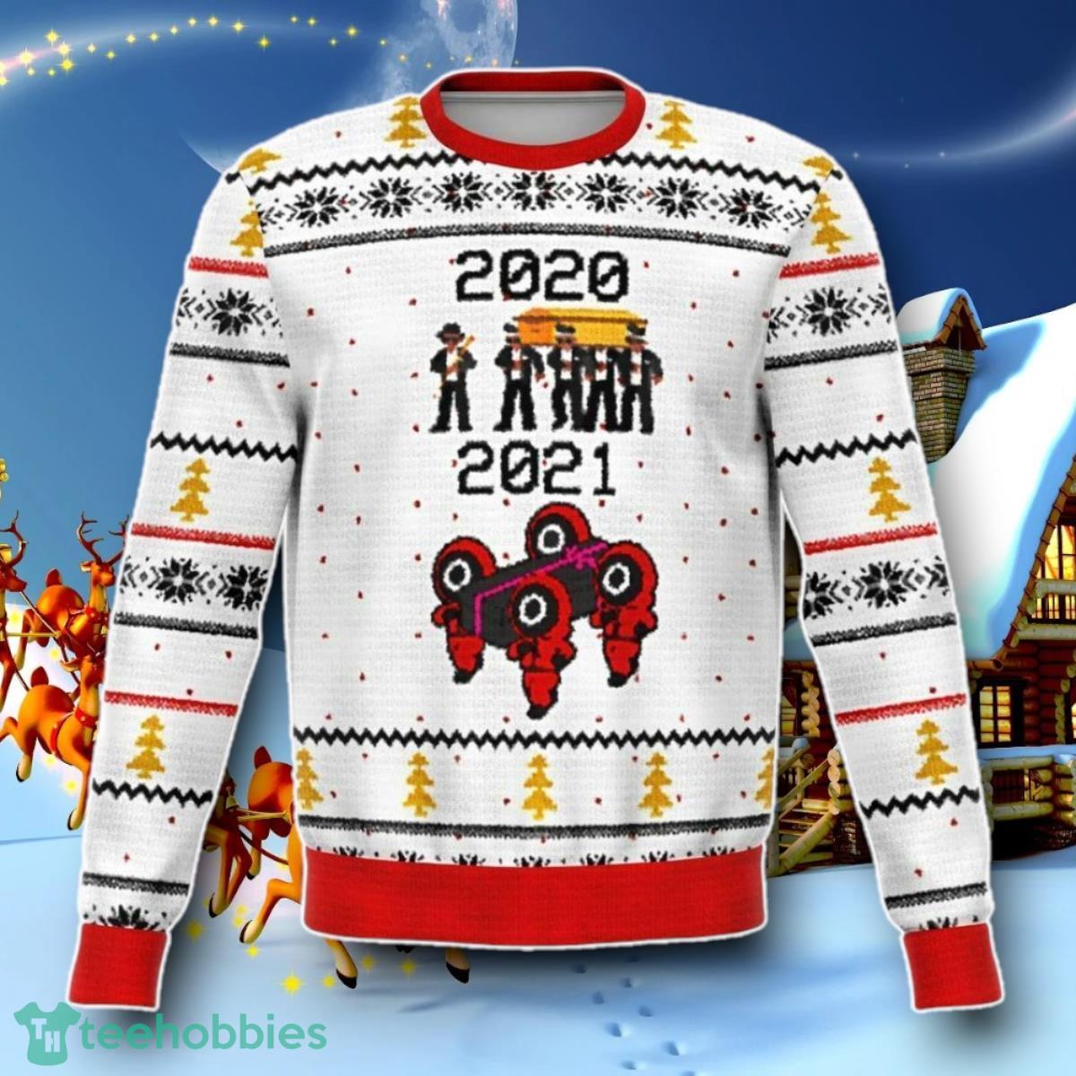 Squid African Coffin Boys Ugly Christmas 3D Sweater Special Gift