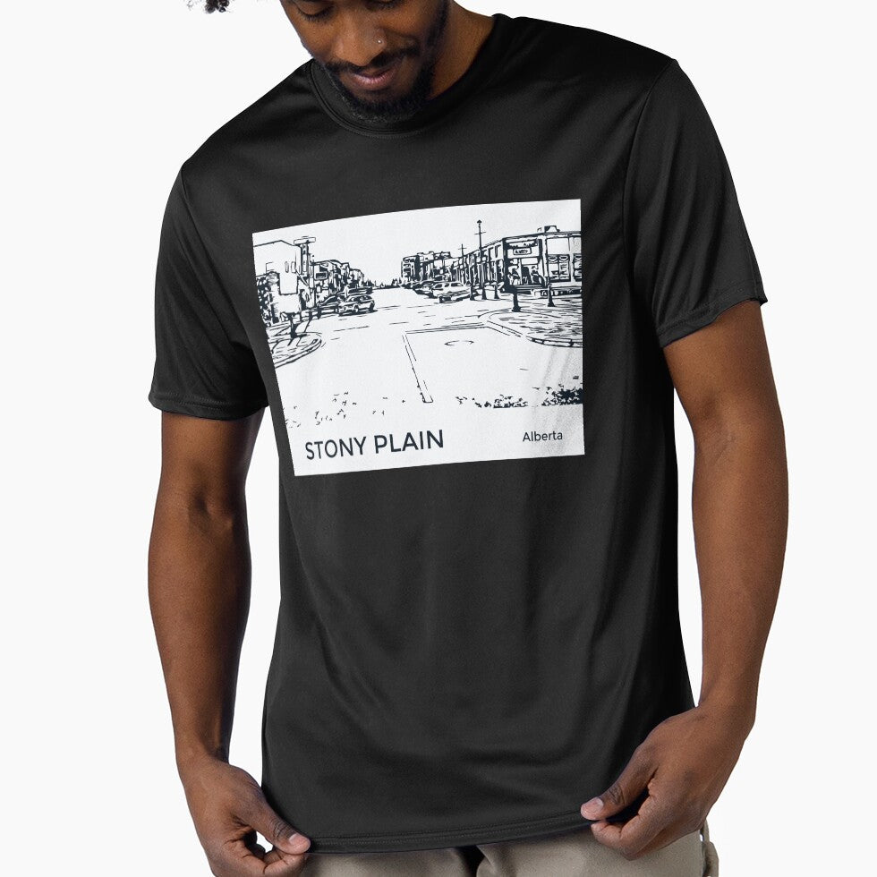 Stony Plain Alberta by Lakeric Cityscapes