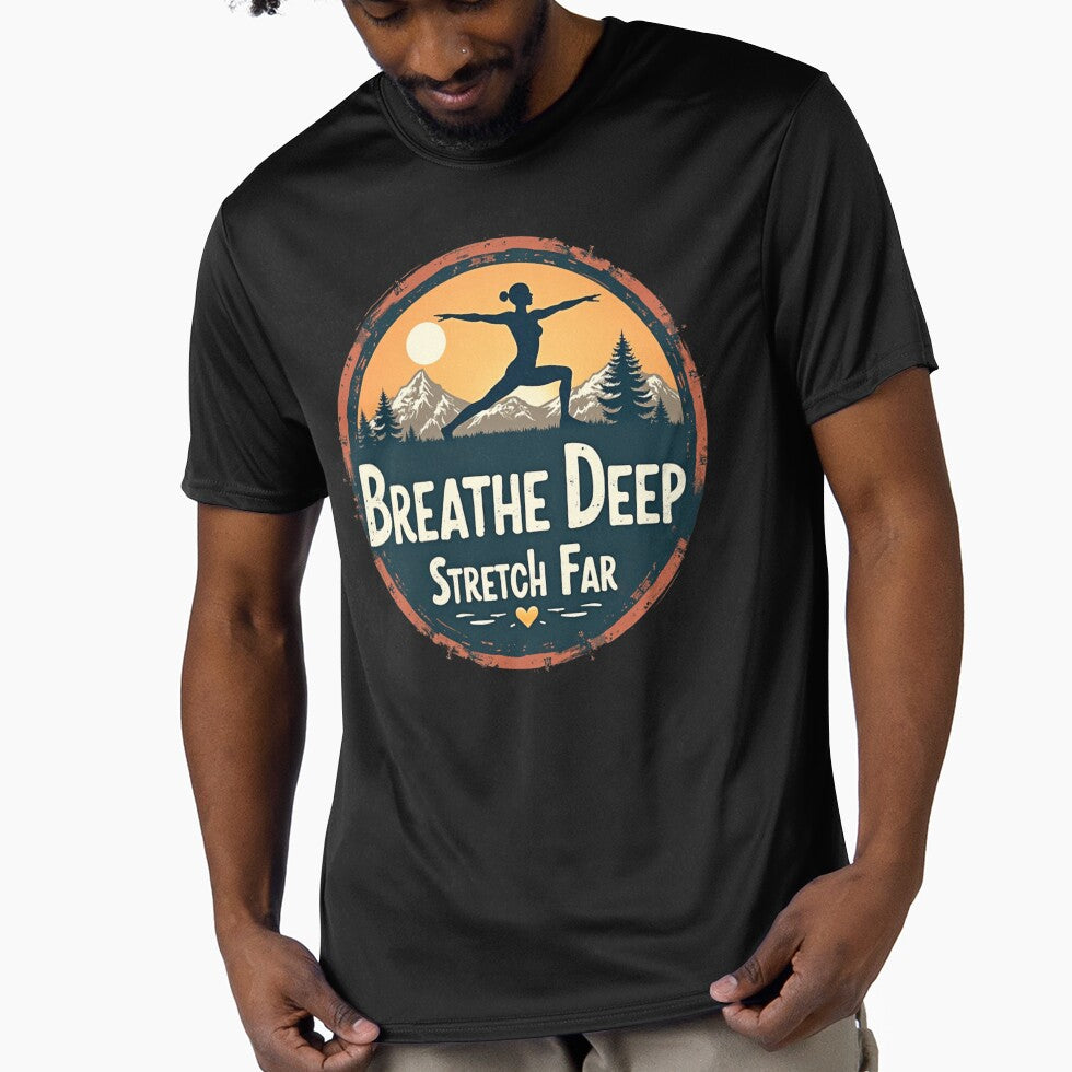 Breathe Deep Stretch Far by PerkzPrints