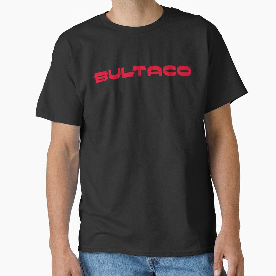 Vintage Bultaco Motorcycle Logo by Michael Kessel