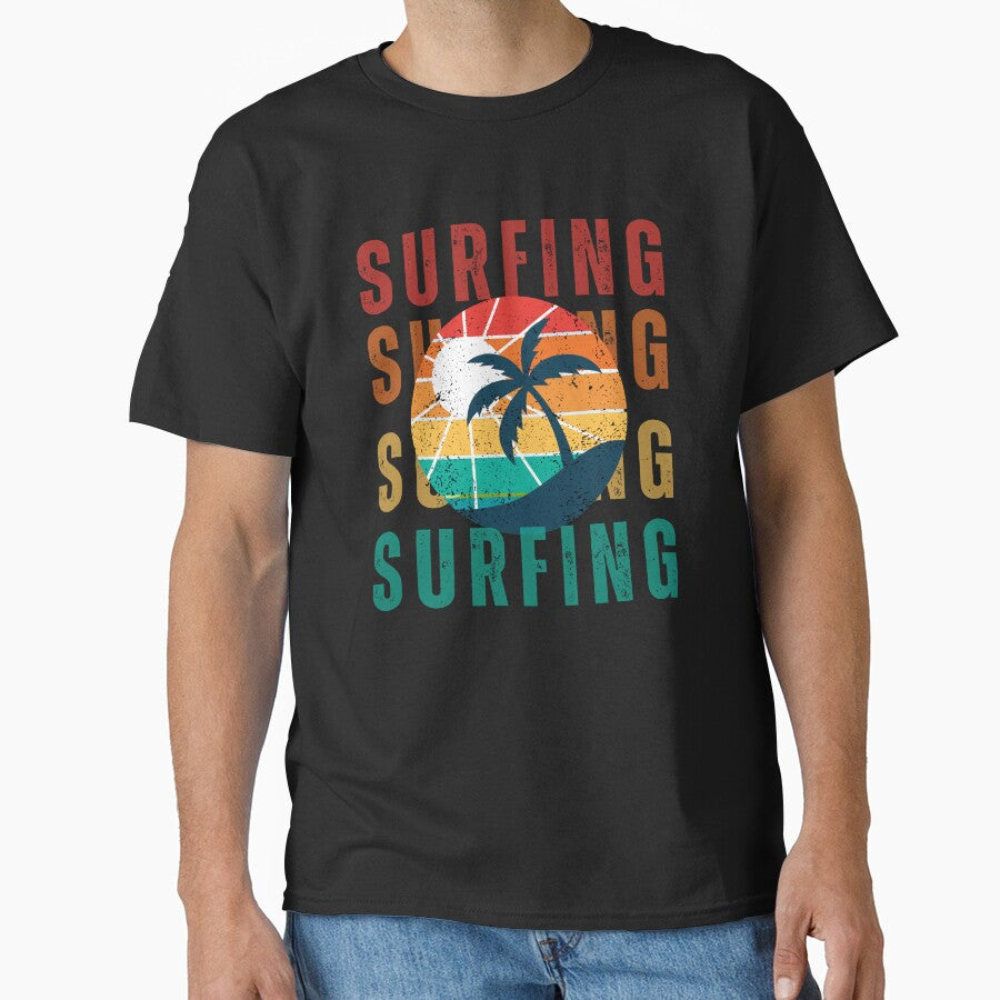 Summer Surfing Beach by FrescoNat