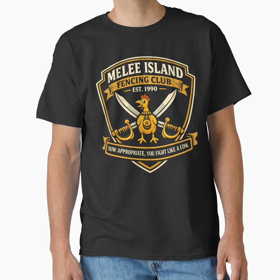 Melee Island Fencing Club Varsity Crest by agearb