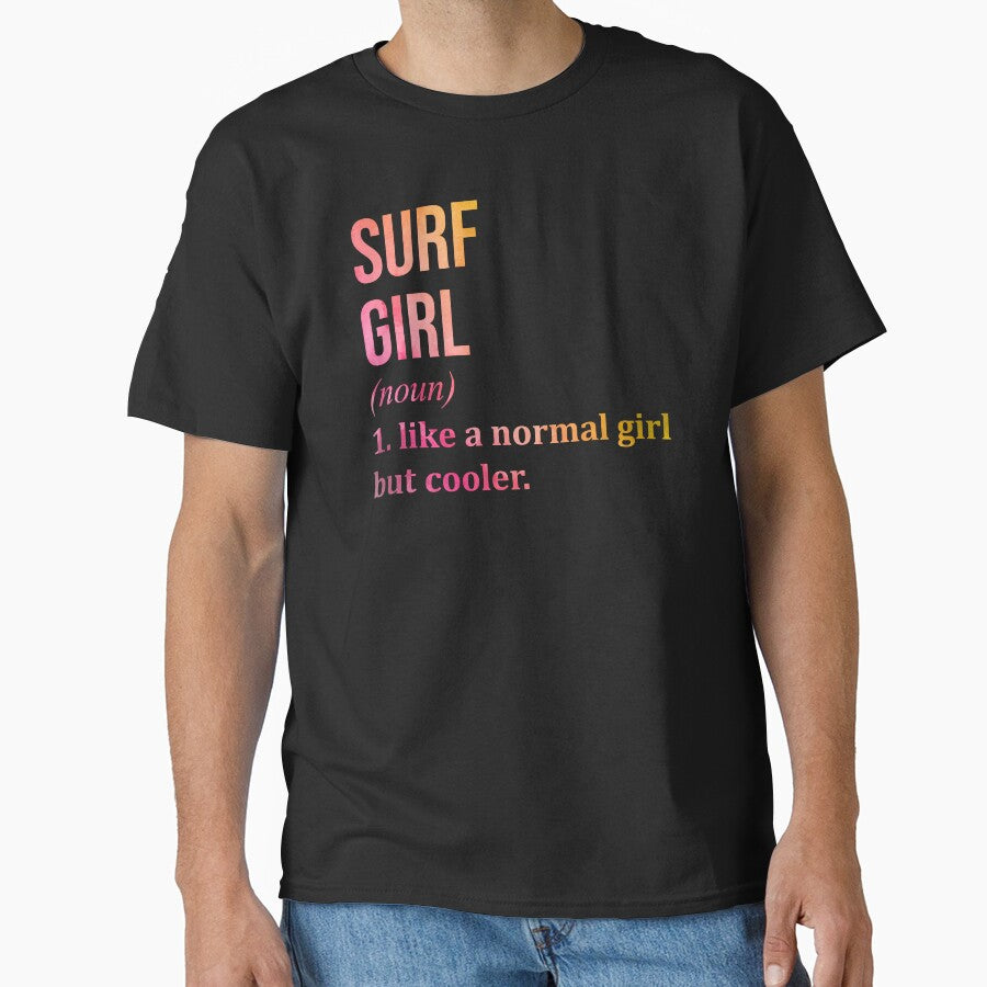 Surf Girl Definition in Watercolor by XCIV