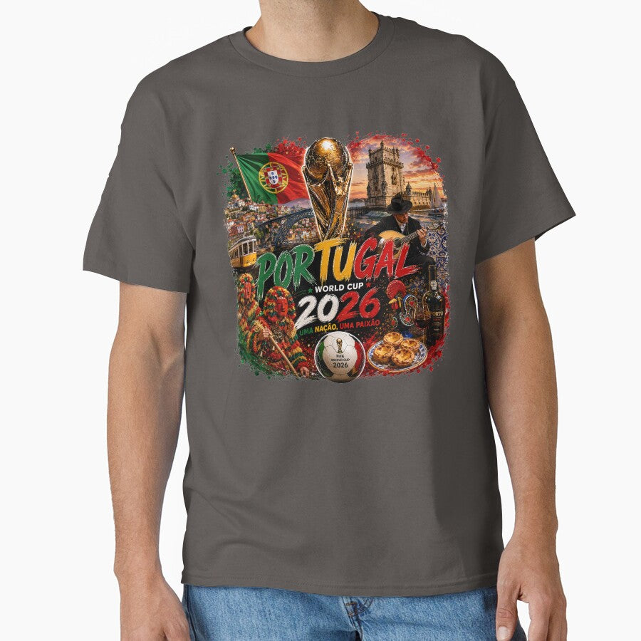 Portugal World Cup 2026 Sticker Design by NorthernDk_art