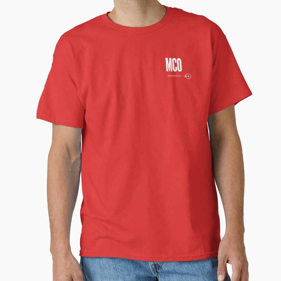 Orlando Airport Code - MCO Travel Clothing by GoodTimeJohnny