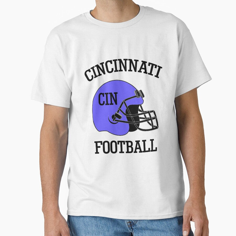 Cincinnati Football T-Shirt for Men and Women by AllStarMerch