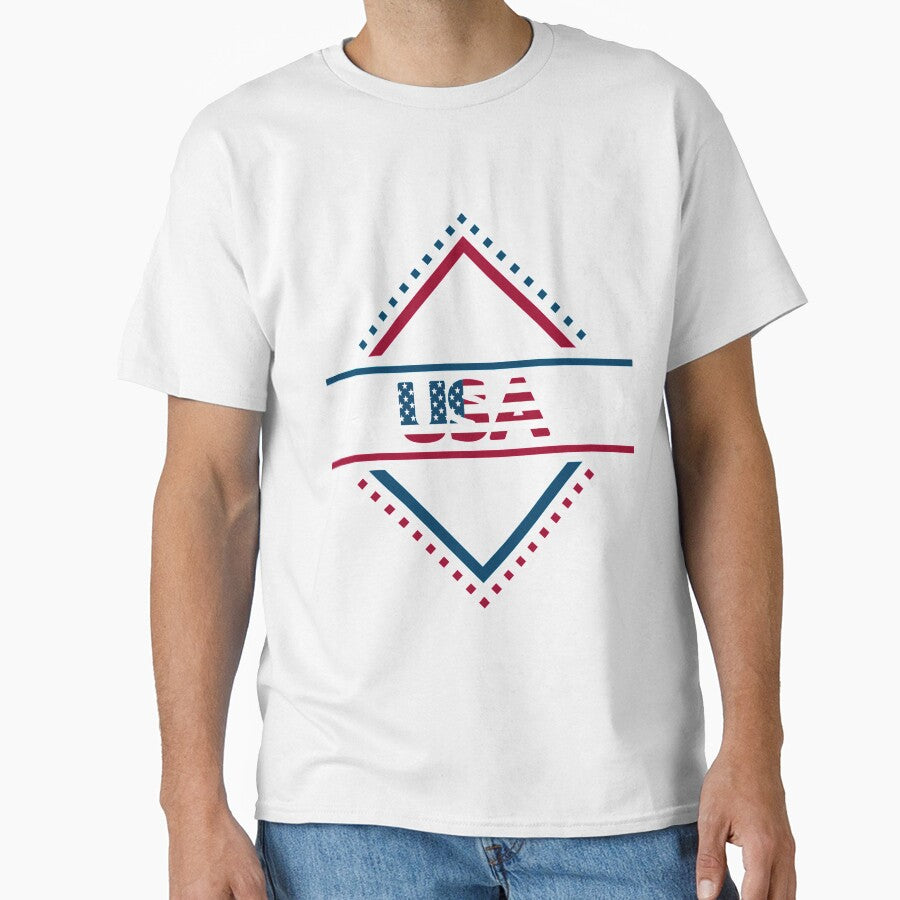 USA T-Shirt for Men and Women by AllStarMerch
