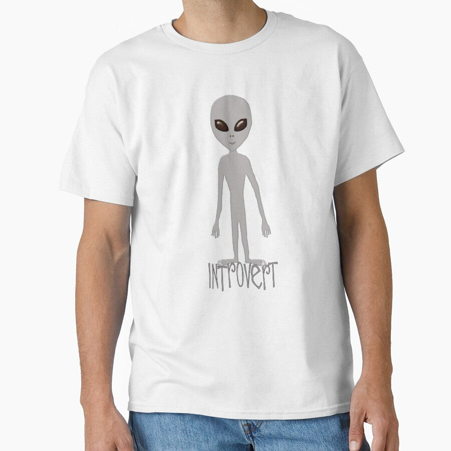 The Elusive Grey Alien is an Introvert by Amy Hadden