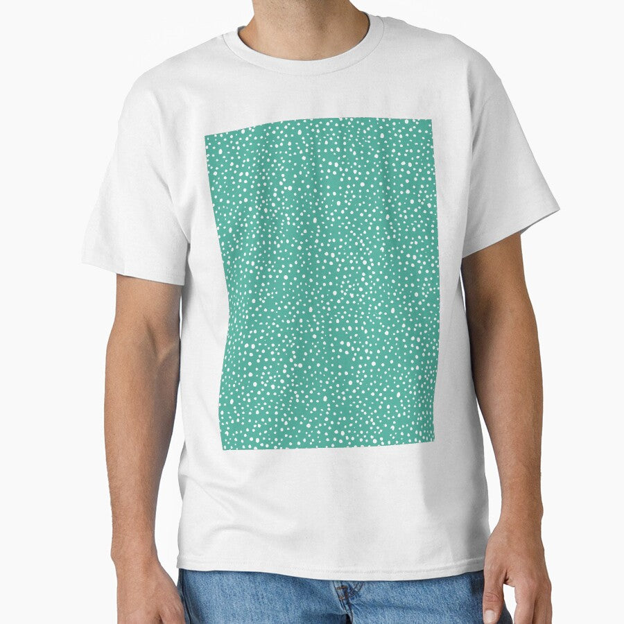 dots green light summer pattern basic by RanitasArt