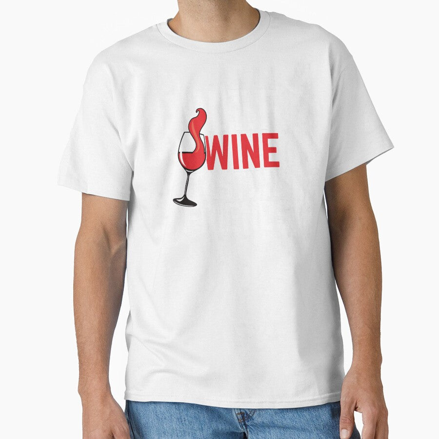 Wine Lover WTF Wine Tasting Friends Birthday Gift Idea by haselshirt