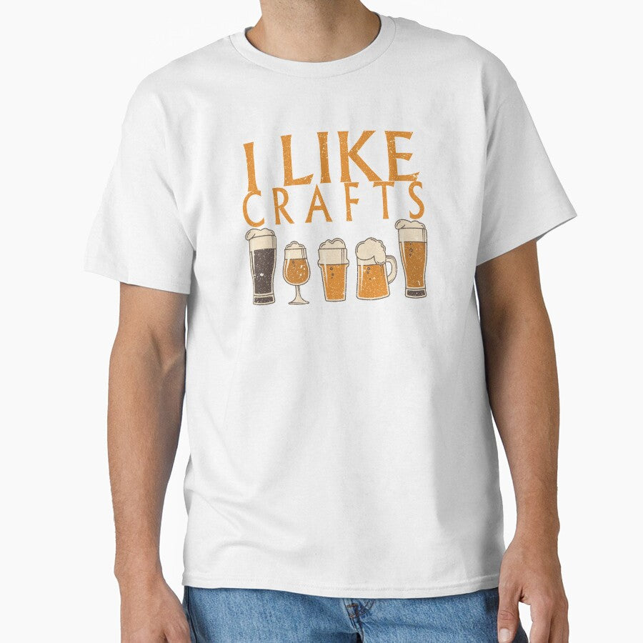 I Like Crafts Beer Pub Nights Gift Idea by haselshirt
