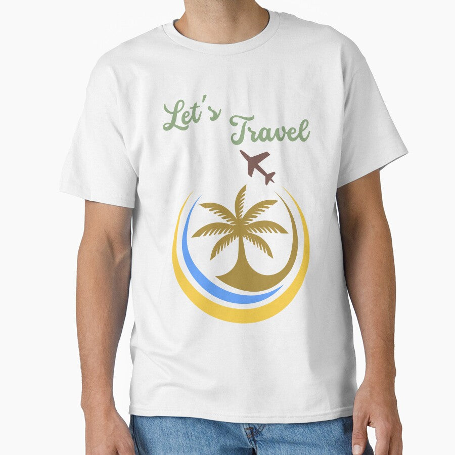 Let's travel vacations trip tshirt and apparel design by EmpiredesignCA