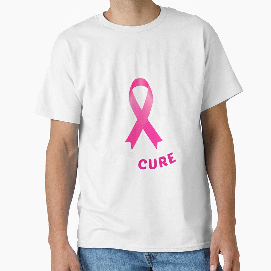 Just Cure It Breast Cancer Awareness T-Shirt by AllStarMerch