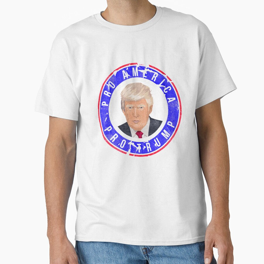 Pro America Pro Trump T-Shirt for Men and Women by AllStarMerch