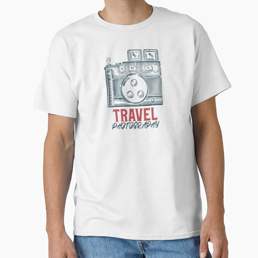 Travel Photography Camera Graphic by Bold & Brewed
