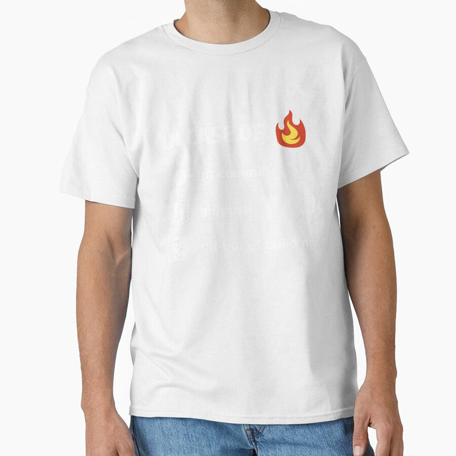 Use Git In Case of Fire v2 - Funny Programming Jokes - Dark Color by Programming Jokes