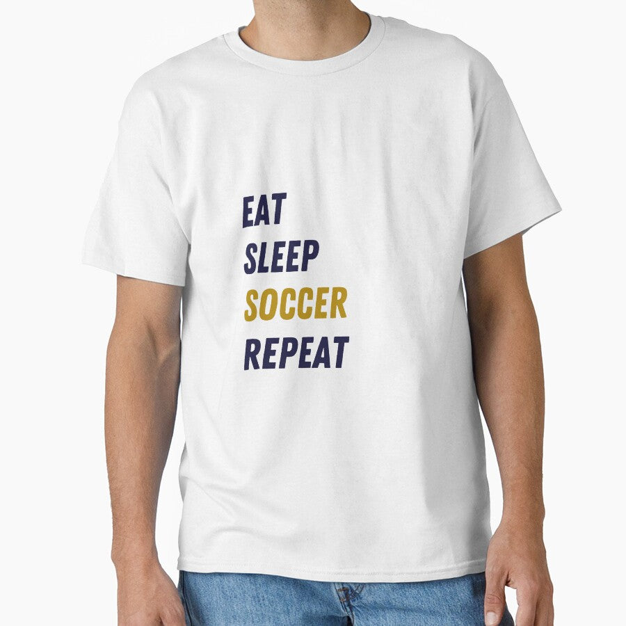 Eat sleep soccer repeat by DeltaDesigns037