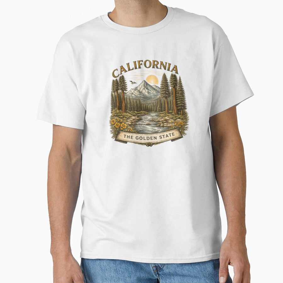 California Mixed Media - Shirt, Sweatshirt, Long-Sleeve, Sticker by projectbadass