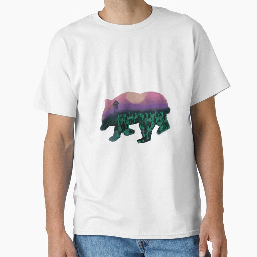 Love traveling Landscape Pack Bear Image by tinypurpleland
