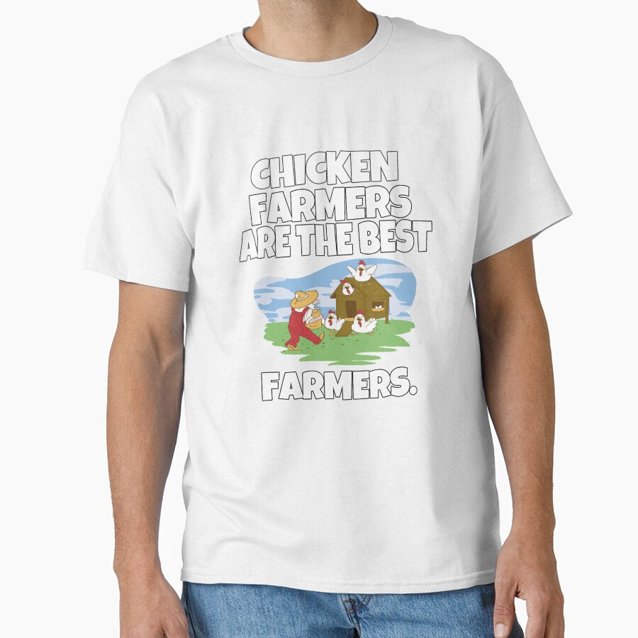 Funny Chicken Farmer Humor Chicken Farmers Are The Best Farmers by fantasticdesign
