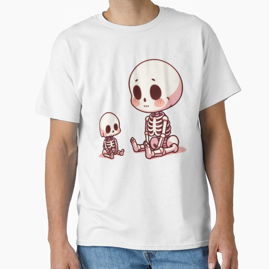Chibi Skeletons Chilling by Lastsnoww