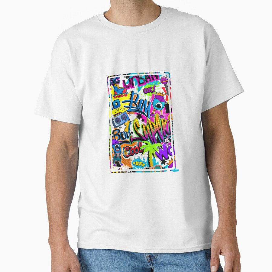 Graffiti Tropic Oversized by TonieHayes
