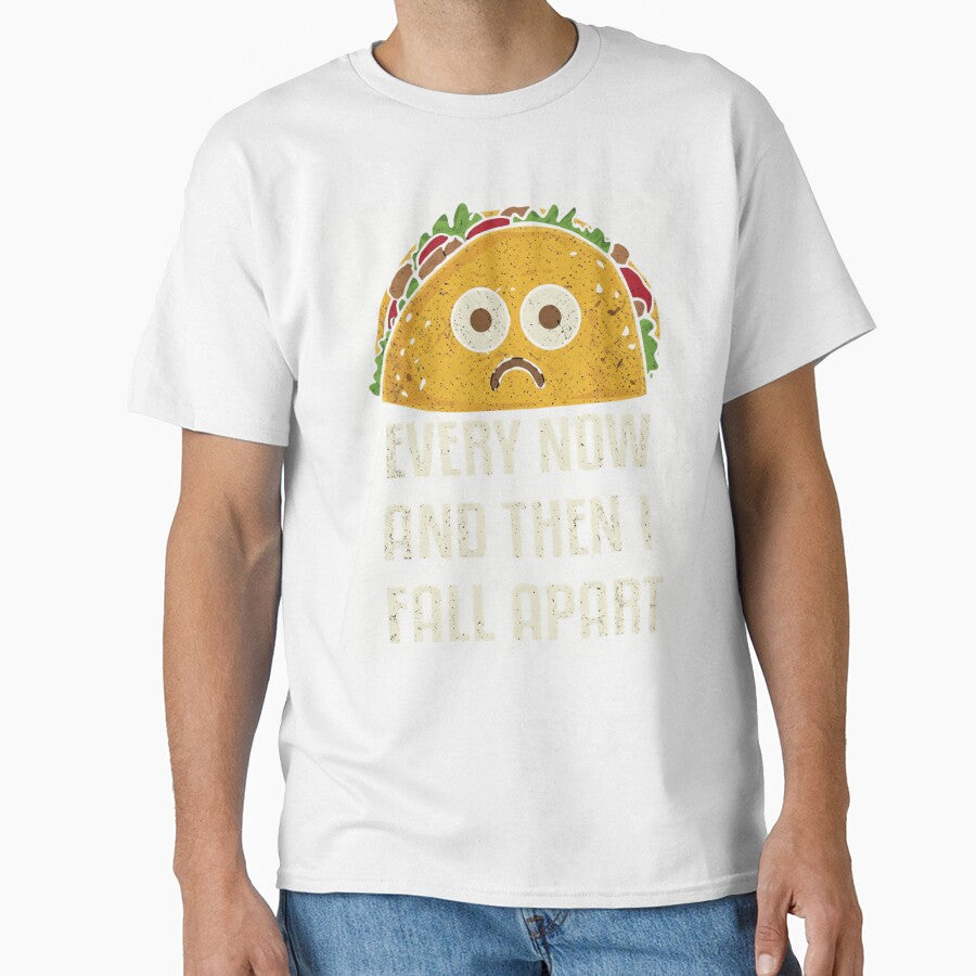 Funny Taco Pun Every Now And Then I Fall Apart Vintage Style by haitrieuic96