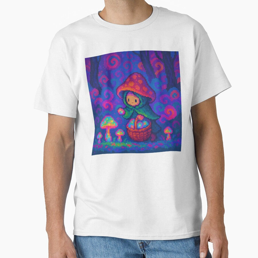 Mushroom Forager by PixCthulhu