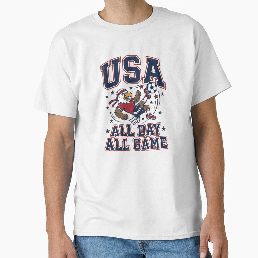 USA All Day All Game Soccer World Cup 2026 Eagle by PlushFutura
