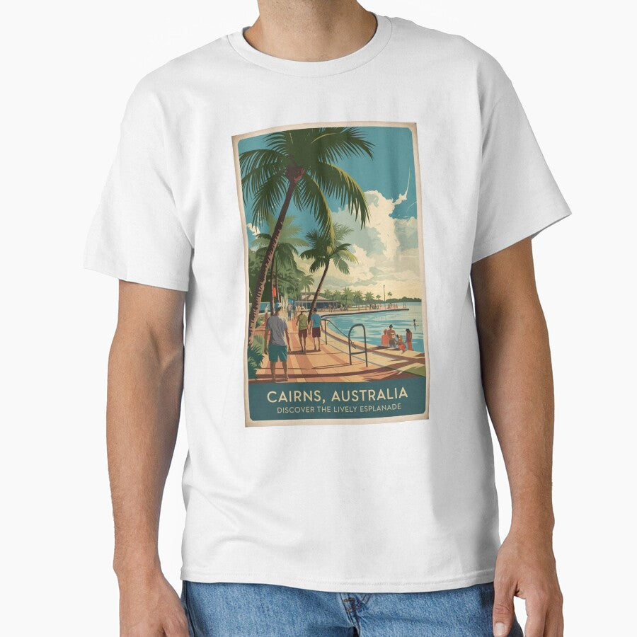 Cairns Vintage Travel Poster by TravelerRat