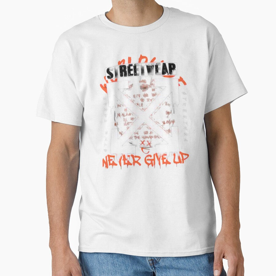 Never Give Up Streetwear by UZRWRLD